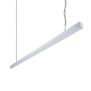 Bloc LED Linear Pendant Light, 170cm, 3000K, White by Domus Lighting, a Pendant Lighting for sale on Style Sourcebook