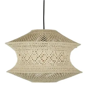 Summersby Woven Cord Pendant Light, Medium by Emac & Lawton, a Pendant Lighting for sale on Style Sourcebook
