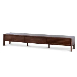 Amparo 2.2m TV Entertainment Unit - Walnut by Interior Secrets - AfterPay Available by Interior Secrets, a Entertainment Units & TV Stands for sale on Style Sourcebook