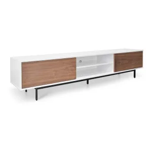 Ex Display - Blake 2.3m TV Entertainment Unit - Lowline - Walnut by Interior Secrets - AfterPay Available by Interior Secrets, a Entertainment Units & TV Stands for sale on Style Sourcebook