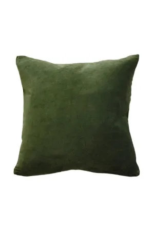 Ollo Majestic Cotton & Linen Cushion - Khaki by Interior Secrets - AfterPay Available by Interior Secrets, a Cushions, Decorative Pillows for sale on Style Sourcebook