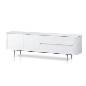 Higgins 1.8m TV Entertainment Unit - White by Interior Secrets - AfterPay Available by Interior Secrets, a Entertainment Units & TV Stands for sale on Style Sourcebook
