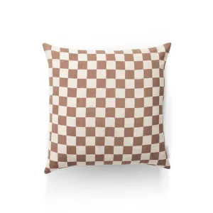 Set of 2 - Check 50cm Square Cushion - Hazel by Interior Secrets - AfterPay Available by Interior Secrets, a Cushions, Decorative Pillows for sale on Style Sourcebook