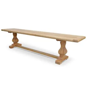 Ex- display Titan 2m Reclaimed ELM Wood Bench - Natural by Interior Secrets - AfterPay Available by Interior Secrets, a Benches for sale on Style Sourcebook