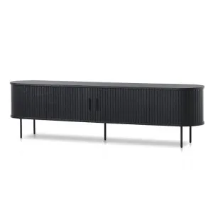Dania 2m TV Entertainment Unit - Full Black by Interior Secrets - AfterPay Available by Interior Secrets, a Entertainment Units & TV Stands for sale on Style Sourcebook