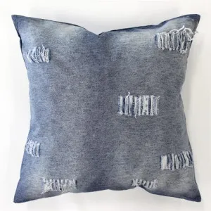 Vintage Design Distressed Denim 43x43cm Cushion by null, a Cushions, Decorative Pillows for sale on Style Sourcebook