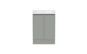 Ascot Floor Or Wall Mount Vanity 610mm Nouveau | Made From MDF In Grey By Raymor by Raymor, a Vanities for sale on Style Sourcebook