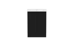 Ascot Floor Or Wall Mount Slim Vanity 600mm In Black By Raymor by Raymor, a Vanities for sale on Style Sourcebook