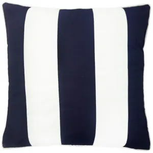 Mirage Haven Eden Outdoor Stripe Dark Blue and White 50x50cm Cushion Cover by null, a Cushions, Decorative Pillows for sale on Style Sourcebook
