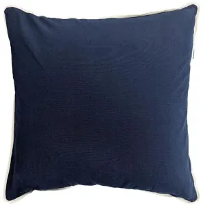 Mirage Haven Mia Classic Dark Blue 60x60cm Cushion Cover by null, a Cushions, Decorative Pillows for sale on Style Sourcebook