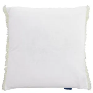 Mirage Haven Rose Fringe White 55x55cm Cushion Cover by null, a Cushions, Decorative Pillows for sale on Style Sourcebook