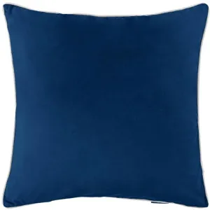 Mirage Haven Rina Premium Velvet Prussian Blue 60x60cm Cushion Cover by null, a Cushions, Decorative Pillows for sale on Style Sourcebook