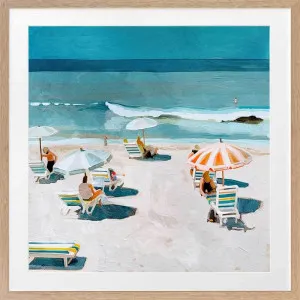 Burleigh Beach II Framed Art Print by Urban Road, a Prints for sale on Style Sourcebook