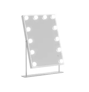 Vanity LED Makeup Mirror 12 Bulbs  40cm x 30cm by Luxe Mirrors, a Shaving Cabinets for sale on Style Sourcebook