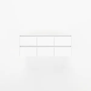 Addison 6-Drawer 1278mm - White by ABI Interiors Pty Ltd, a Vanities for sale on Style Sourcebook