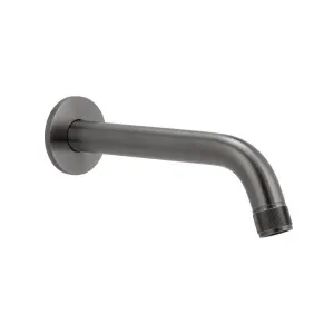Namika Wall-Mounted Spout - Brushed Gunmetal by ABI Interiors Pty Ltd, a Bathroom Taps & Mixers for sale on Style Sourcebook
