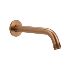 Namika Wall-Mounted Spout - Brushed Copper by ABI Interiors Pty Ltd, a Bathroom Taps & Mixers for sale on Style Sourcebook