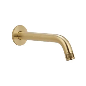 Namika Wall-Mounted Spout - Brushed Brass by ABI Interiors Pty Ltd, a Bathroom Taps & Mixers for sale on Style Sourcebook