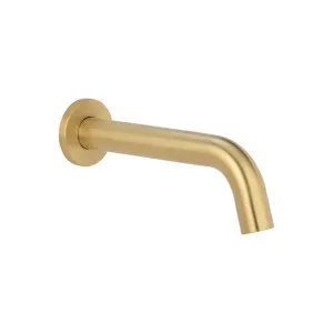 Sensor Wall-Mounted Spout - Brushed Brass by ABI Interiors Pty Ltd, a Bathroom Taps & Mixers for sale on Style Sourcebook