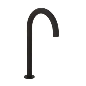 Sensor Gooseneck Hob Spout - Matte Black by ABI Interiors Pty Ltd, a Bathroom Taps & Mixers for sale on Style Sourcebook