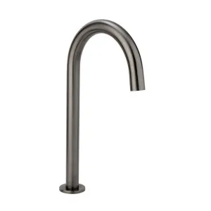 Sensor Gooseneck Hob Spout - Brushed Gunmetal by ABI Interiors Pty Ltd, a Bathroom Taps & Mixers for sale on Style Sourcebook