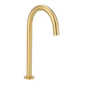 Sensor Gooseneck Hob Spout - Brushed Brass by ABI Interiors Pty Ltd, a Bathroom Taps & Mixers for sale on Style Sourcebook