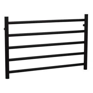 Elysian Heated Towel Ladder (12v) - Matte Black by ABI Interiors Pty Ltd, a Towel Rails for sale on Style Sourcebook
