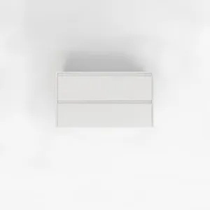 Addison 2-Drawer 900mm - White - 1 Cut-Out by ABI Interiors Pty Ltd, a Vanities for sale on Style Sourcebook
