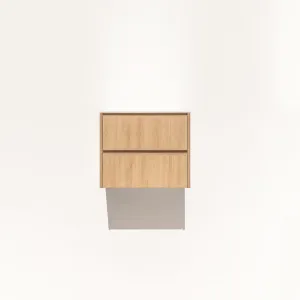 Addison 2-Drawer 600mm - Pure Oak - 1 Cut-Out by ABI Interiors Pty Ltd, a Vanities for sale on Style Sourcebook