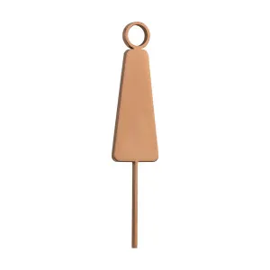 Female Restroom Sign - 140mm - Brushed Copper by ABI Interiors Pty Ltd, a Outdoor Accessories for sale on Style Sourcebook