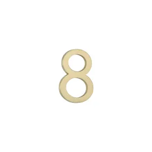 8 Number - 60mm - Brushed Brass by ABI Interiors Pty Ltd, a Outdoor Accessories for sale on Style Sourcebook