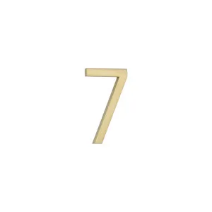 7 Number - 60mm - Brushed Brass by ABI Interiors Pty Ltd, a Outdoor Accessories for sale on Style Sourcebook