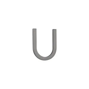 U Letter - 60mm - Brushed Gunmetal by ABI Interiors Pty Ltd, a Outdoor Accessories for sale on Style Sourcebook