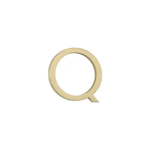 Q Letter - 60mm - Brushed Brass by ABI Interiors Pty Ltd, a Outdoor Accessories for sale on Style Sourcebook