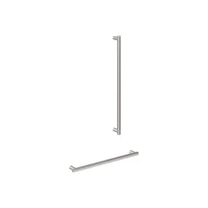 Aliro Accessible Shower Grab Rail Set - Stainless Steel by ABI Interiors Pty Ltd, a Showers for sale on Style Sourcebook