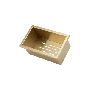 Colander Insert - Entertainer Series - Brushed Brass by ABI Interiors Pty Ltd, a Utensils & Gadgets for sale on Style Sourcebook