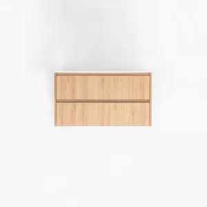 Addison 2-Drawer 900mm - Pure Oak - 1 Cut-Out by ABI Interiors Pty Ltd, a Vanities for sale on Style Sourcebook