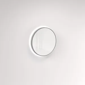Saanti Handmade Double Trim LED Mirror 600mm • Stainless Steel by ABI Interiors Pty Ltd, a Mirrors for sale on Style Sourcebook