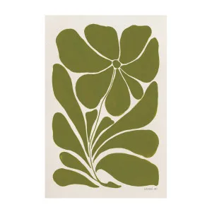 Blooming Joy Green, Style A , By Danhui Nai by Gioia Wall Art, a Prints for sale on Style Sourcebook