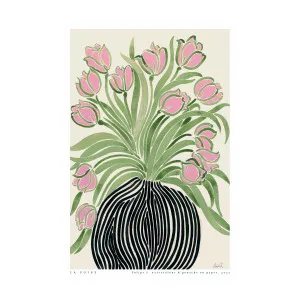 Tulips Style B , By La Poire by Gioia Wall Art, a Prints for sale on Style Sourcebook