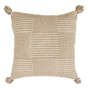 Skylar Cushion White - 50cm x 50cm by James Lane, a Cushions, Decorative Pillows for sale on Style Sourcebook