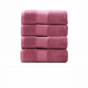 Renee Taylor Brentwood Low Twist 4 Piece Rosebud Bath Towel Pack by null, a Towels & Washcloths for sale on Style Sourcebook