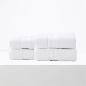 Renee Taylor Brentwood Low Twist 4 Pack Bright Bath Sheet by null, a Towels & Washcloths for sale on Style Sourcebook