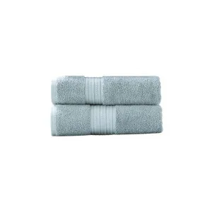Renee Taylor Brentwood 2 Piece Grey Mist Bath Sheet Pack by null, a Towels & Washcloths for sale on Style Sourcebook