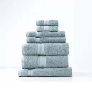 Renee Taylor Brentwood 7 Piece Grey Mist Bath Towel Pack by null, a Towels & Washcloths for sale on Style Sourcebook