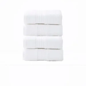 Renee Taylor Brentwood Low Twist 4 Piece Bright Bath Towel Pack by null, a Towels & Washcloths for sale on Style Sourcebook