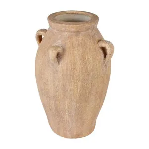 Anthea Ceramic Urn, Terracotta by Florabelle, a Vases & Jars for sale on Style Sourcebook