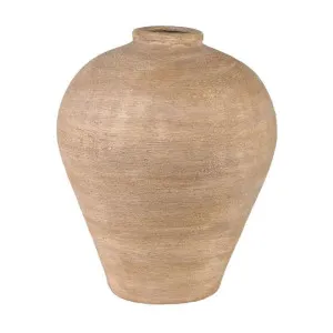 Anthea Ceramic Vase, Terracotta by Florabelle, a Vases & Jars for sale on Style Sourcebook