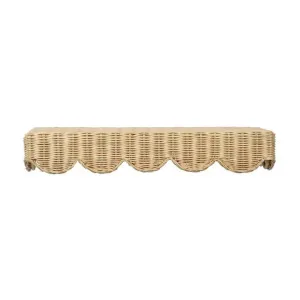 Belle Rattan Wall Shelf, 60cm, Natural by Florabelle, a Wall Shelves & Hooks for sale on Style Sourcebook