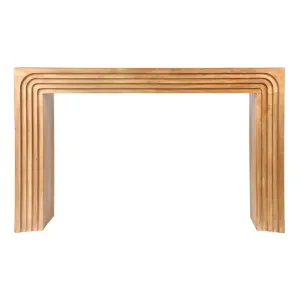 Babillon Mindi Wood Console Table, 130cm by Florabelle, a Console Table for sale on Style Sourcebook